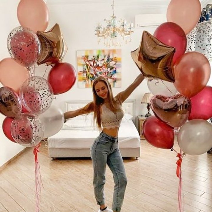 Фонтаны шаров "Селебрити" в Владимире