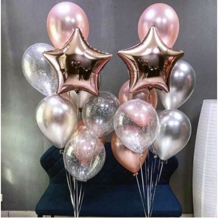 Фонтаны шаров "Дубль старт" в Владимире