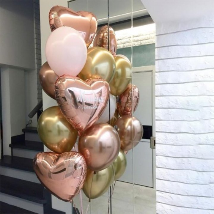 Фонтан шаров "От сердечка" в Владимире