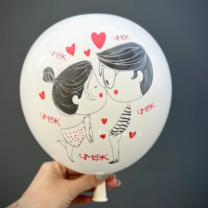 Гелиевый шар для влюблённых в Владимире