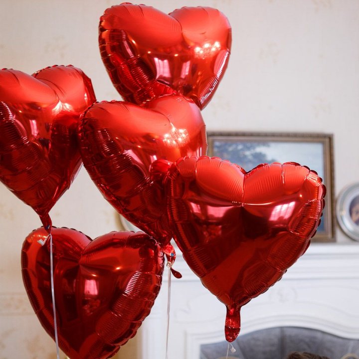 Фольгированный шар "Сердце" в Владимире