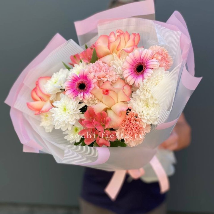 Яркий букет "Спринг" в Владимире