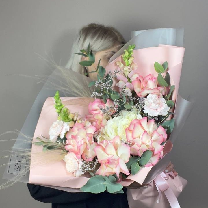  Букет  "Закат для неё" в Владимире