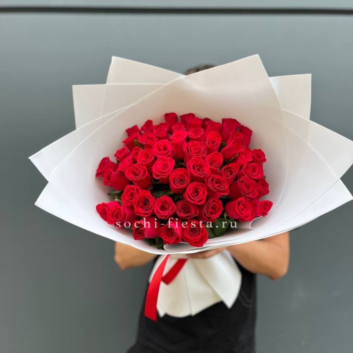 51  красная роза в Владимире