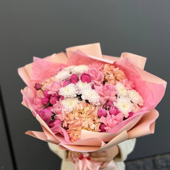 Букет "Нежное послание" в Владимире