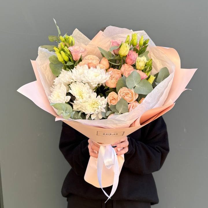 Букет "Персиковая нежность" в Владимире