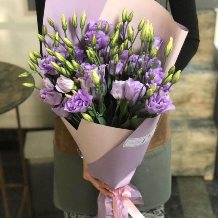 Букет эустом "Лило" в Владимире