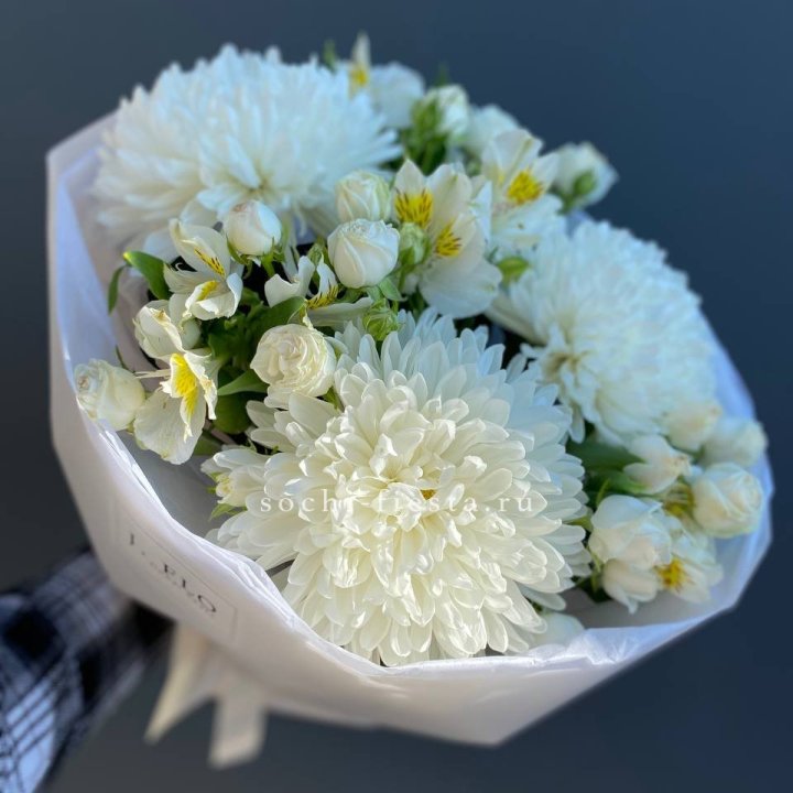 Букет из хризантем "Миранда" в Владимире