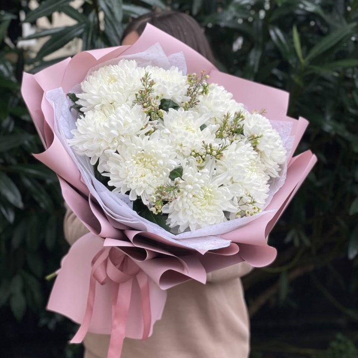 Букет хризантем №1 в Владимире