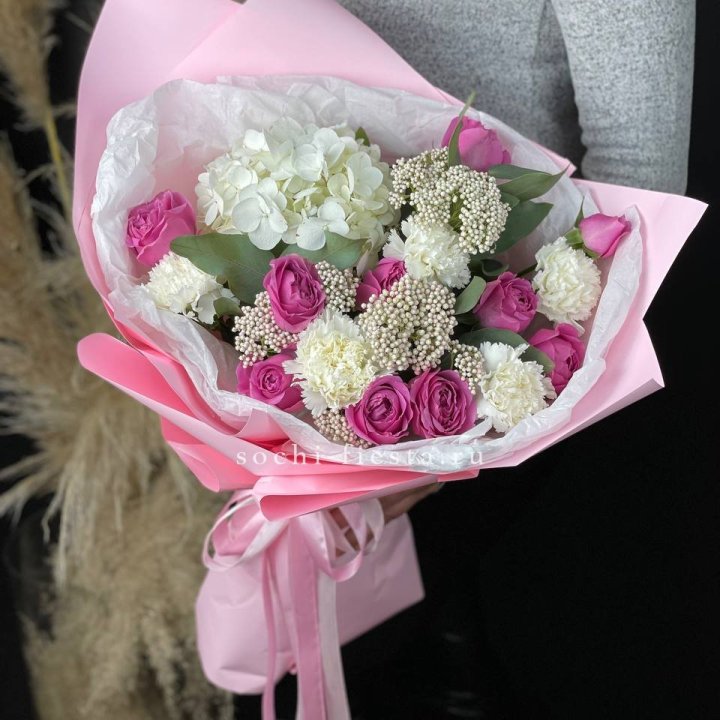 Букет с мисти бабблс №1 в Владимире