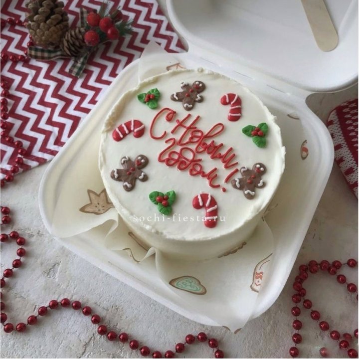 Бенто-торт "С Новым Годом!" в Владимире