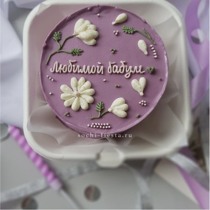 Бенто-торт "Любимой бабуле" в Владимире