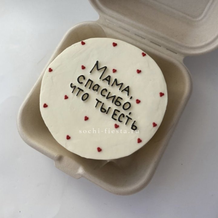 Бенто-торт "Мама спасибо что ты есть" в Владимире