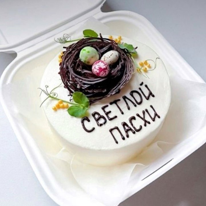 Бенто-торт "Светлой Пасхи" 1 в Владимире