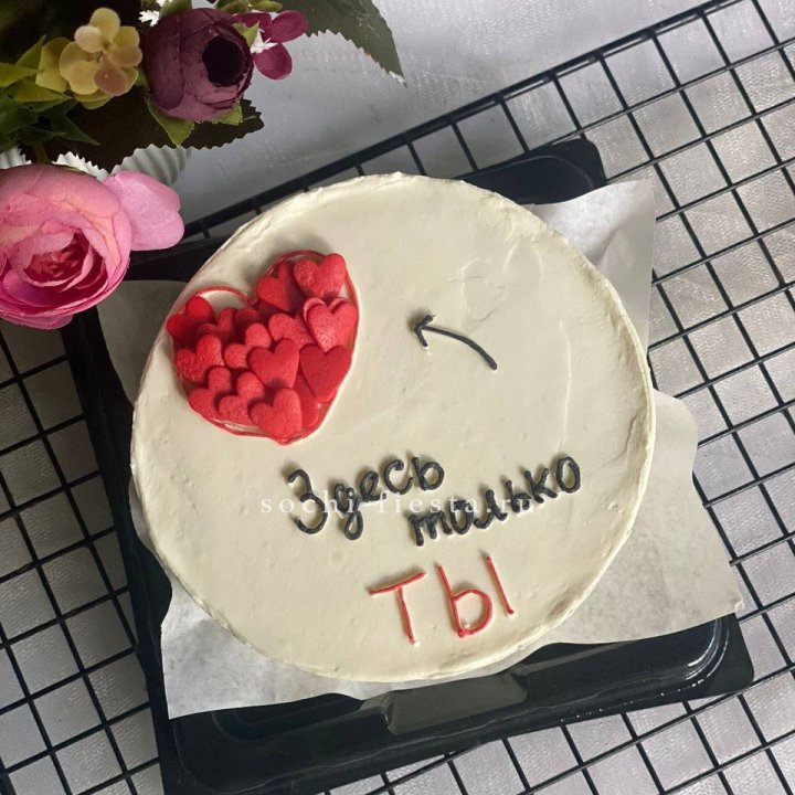 Бенто-торт "В моем сердце только ты"  в Владимире