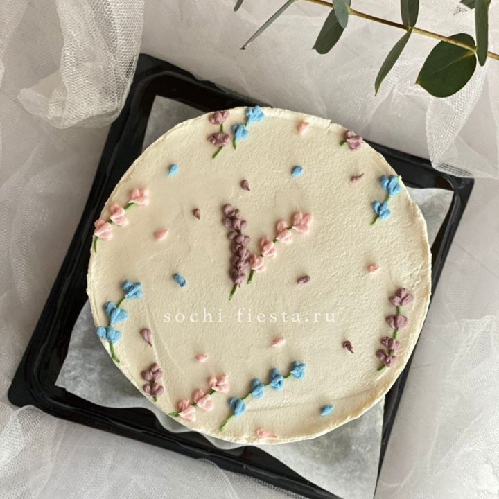 Бенто-торт "Лаванда" в Владимире