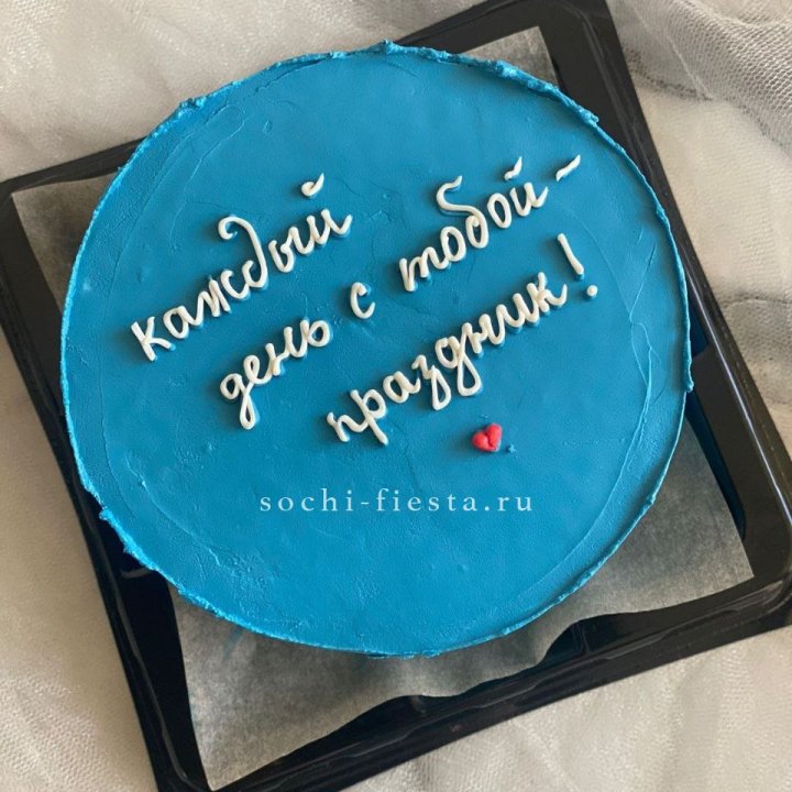 Бенто-торт "Каждый день с тобой праздник"  в Владимире