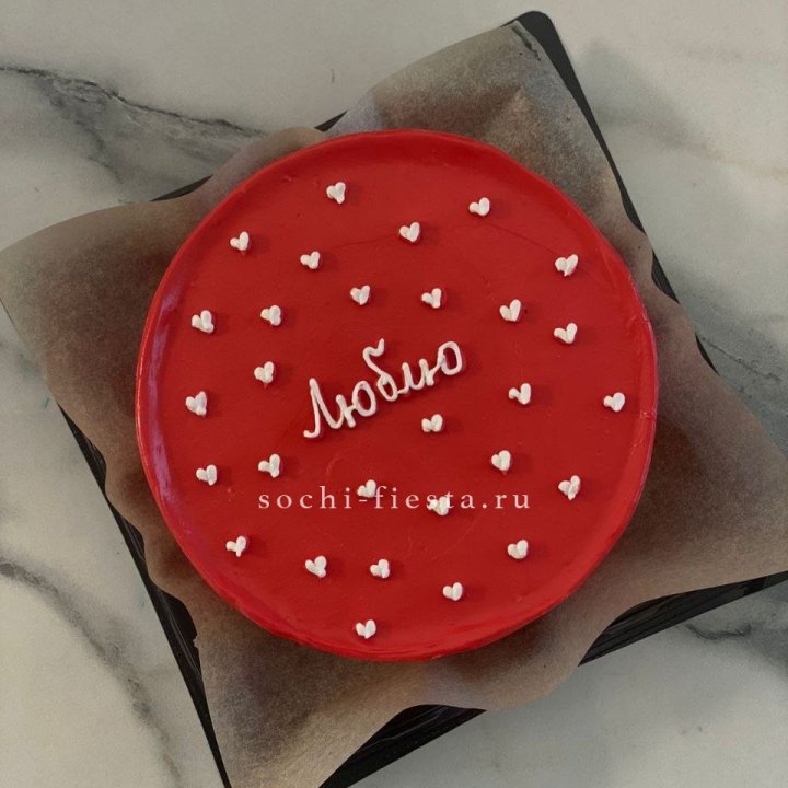 Бенто-торт "Люблю" в Владимире