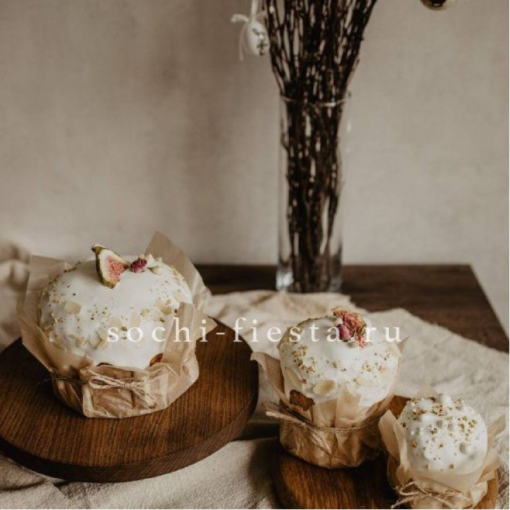 Кулич мини с изюмом в Владимире