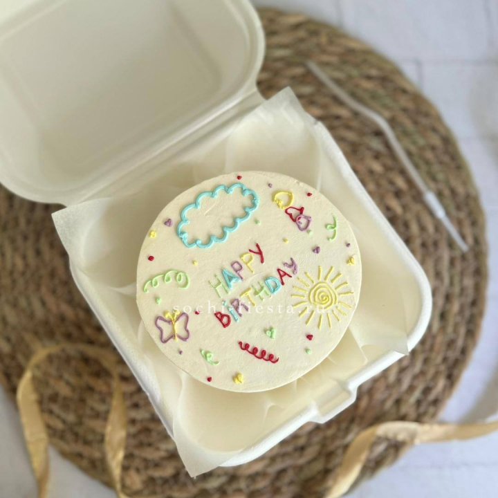 Бенто-торт "С днем рождения!"  в Владимире