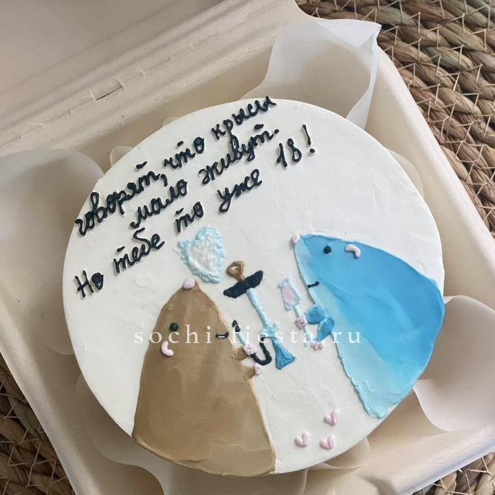 Бенто-торт "Крысы"  в Владимире