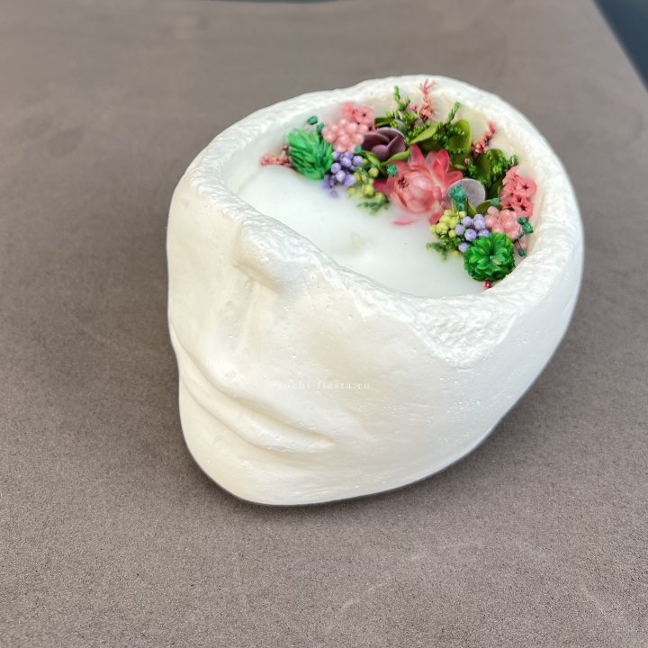 Свеча ароматическая в гипсе  в Владимире