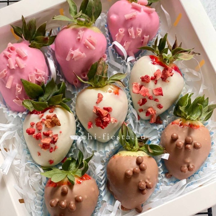 Клубника в шоколаде 9 ягод в Владимире