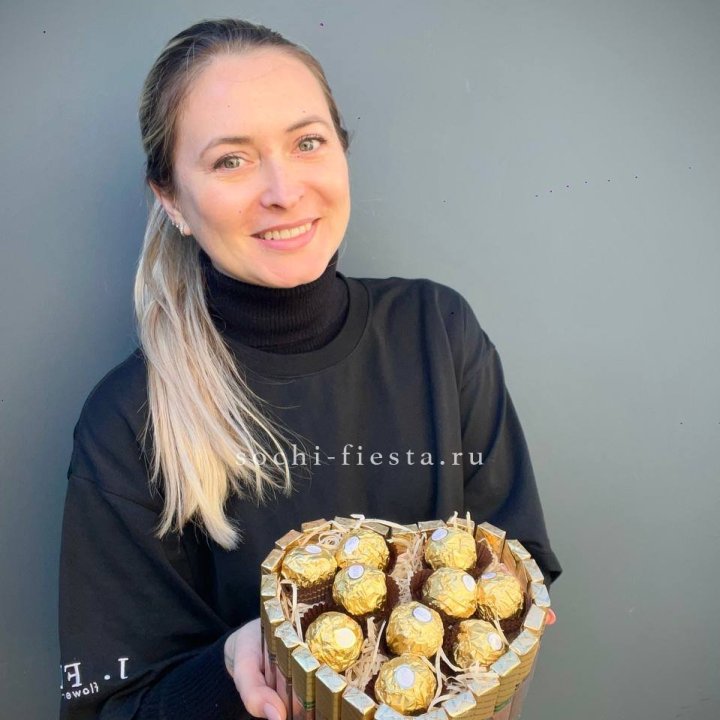 Шоколадный набор Сердце в Владимире