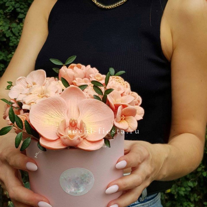 Шоколадный букет Орхидей в Владимире