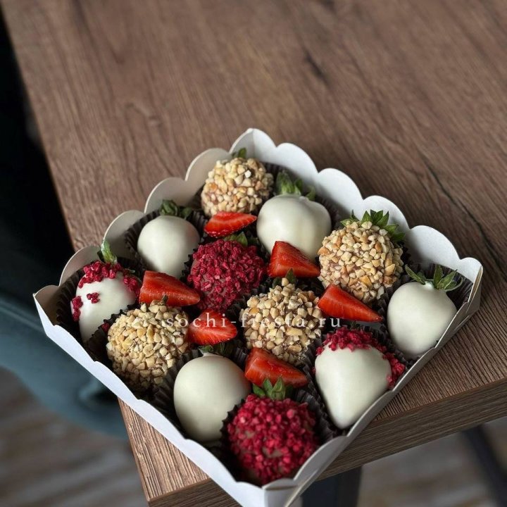 Клубника в шоколаде 12 ягод №2 в Владимире