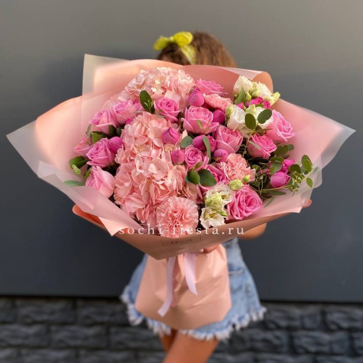 Авторский букет "Восторг" в Владимире