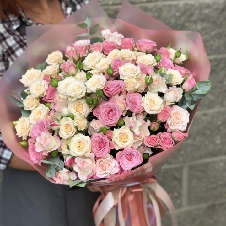 21 кустовая роза в Владимире