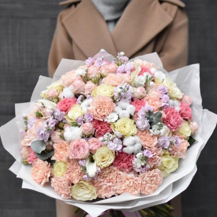 Макси-букет "Ванила" в Владимире