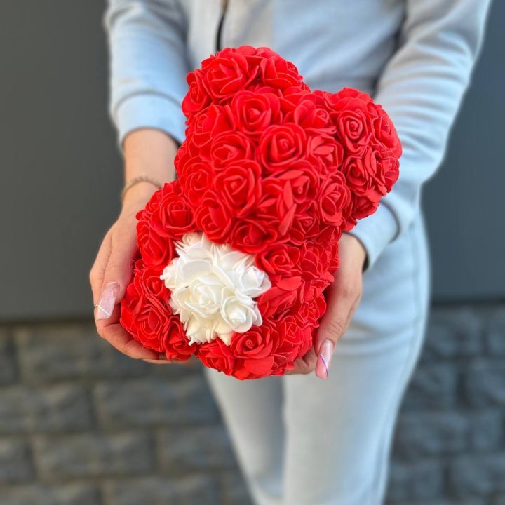 Медведь с белым сердцем в Владимире