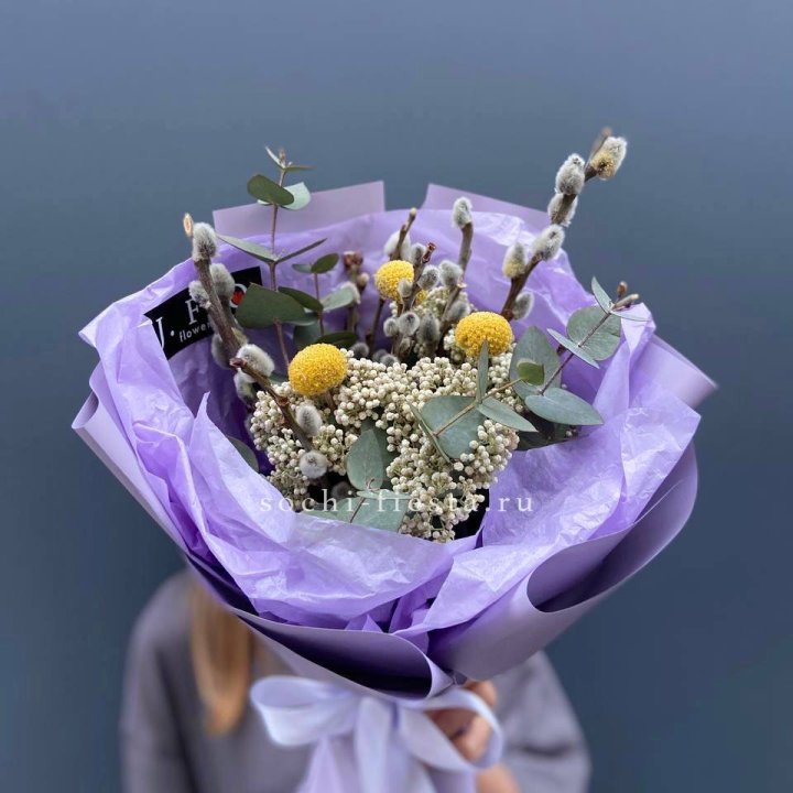 Букет с Вербой №1 в Владимире