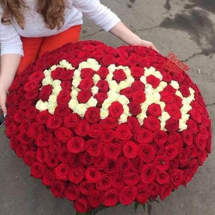 351 роза "Прости меня" в Владимире