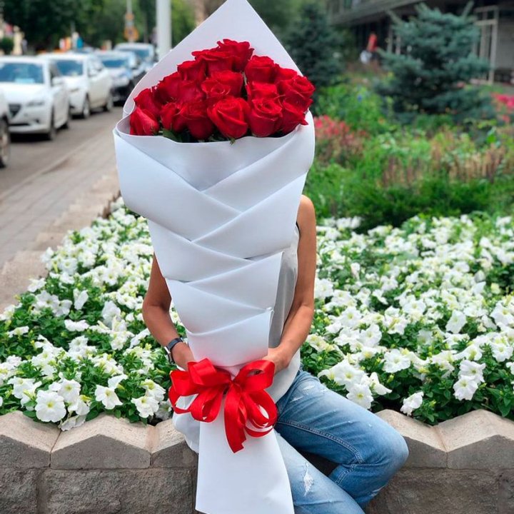 Высокие розы Кантри в Владимире