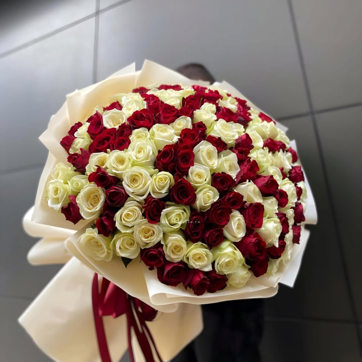 101 высокая импортная роза  в Владимире