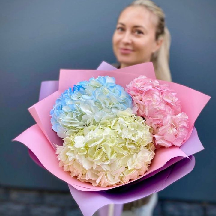 Букет гортензий "Тоника" в Владимире