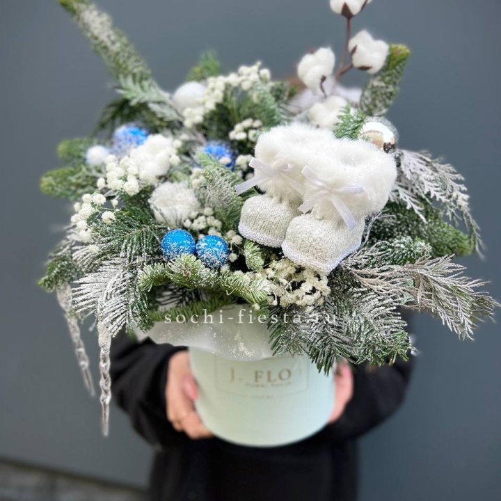 Новогодний бокс "Ботс блю" в Владимире