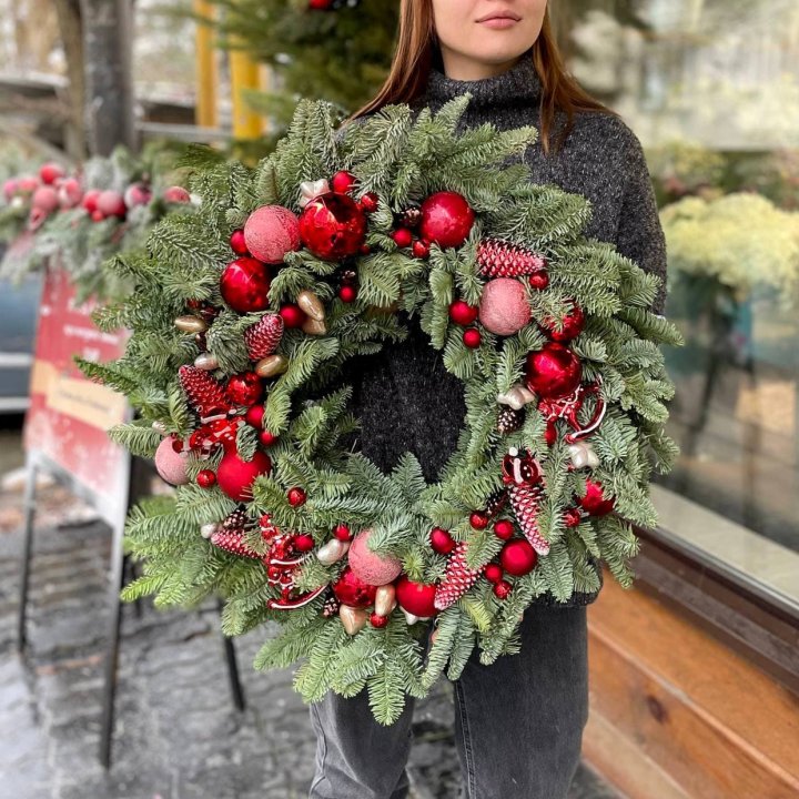 Рождественский венок  в Владимире