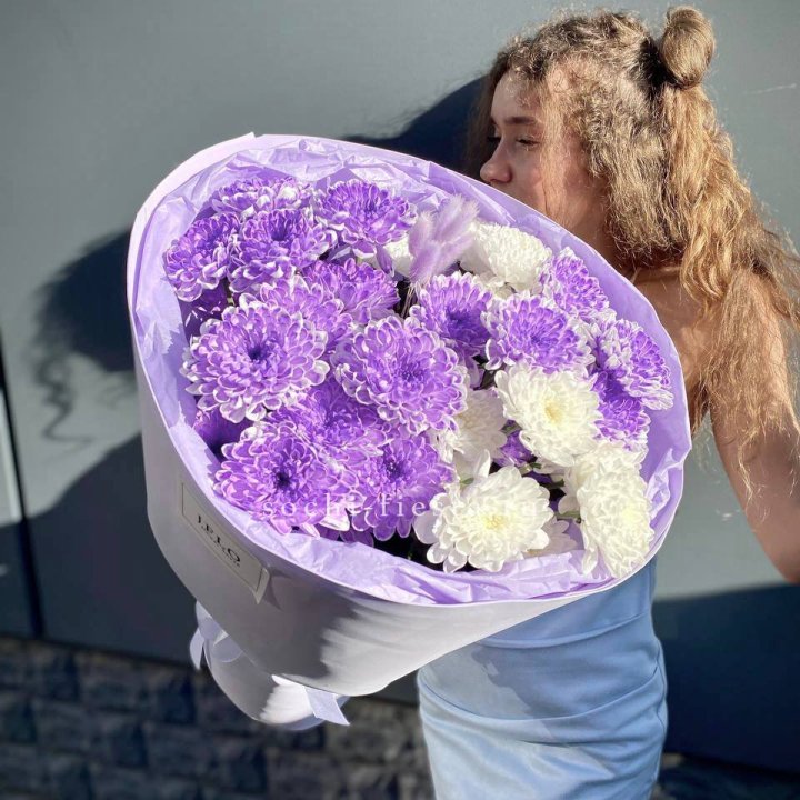  Букет хризантем "Сирена" в Владимире