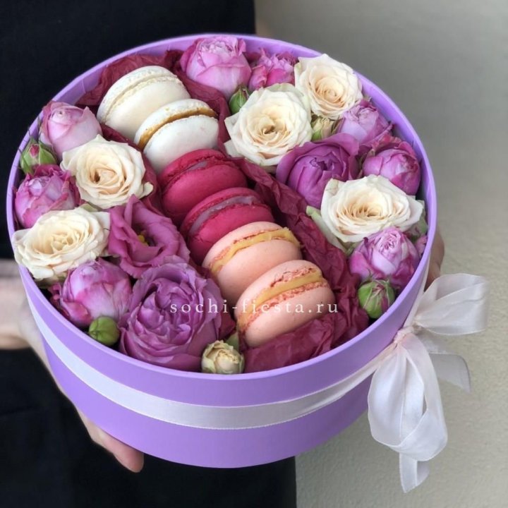 Цветочный бокс "Лаванди" в Владимире