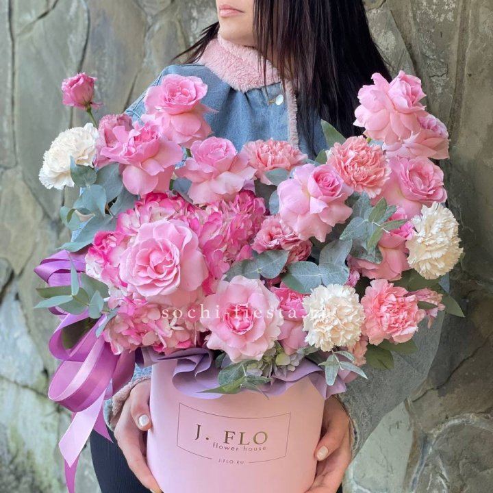 Цветочный бокс "Эсмиральда" в Владимире