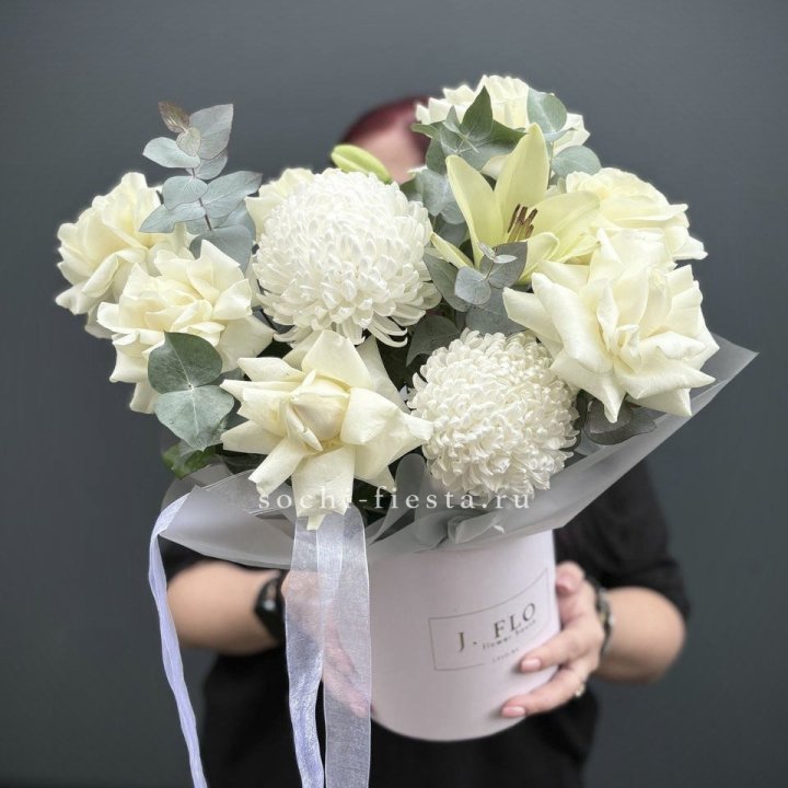Цветы в шляпной коробке  в Владимире