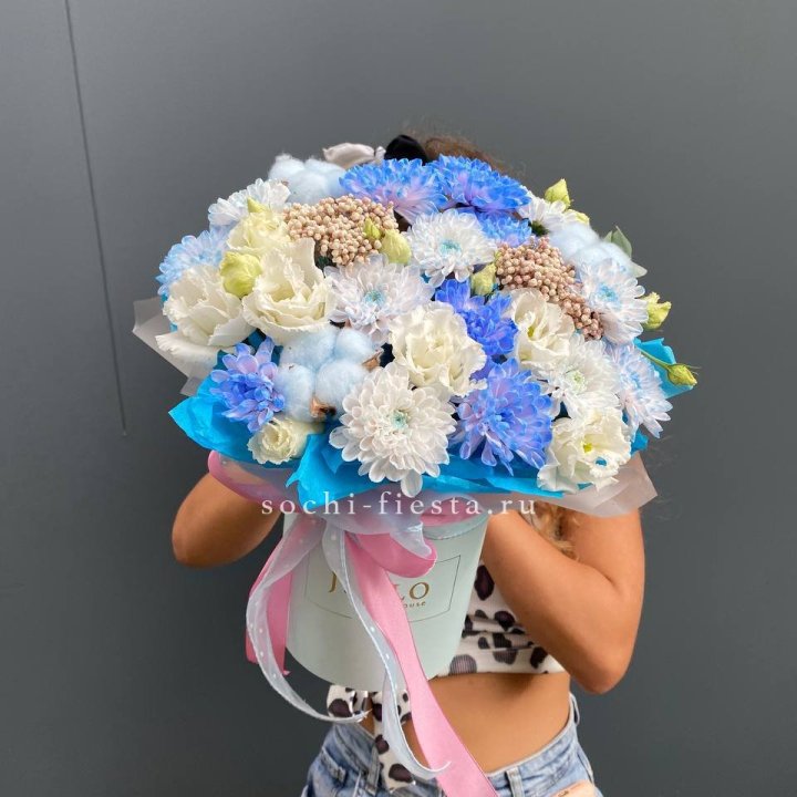 Коробка цветов  " Облако" в Владимире