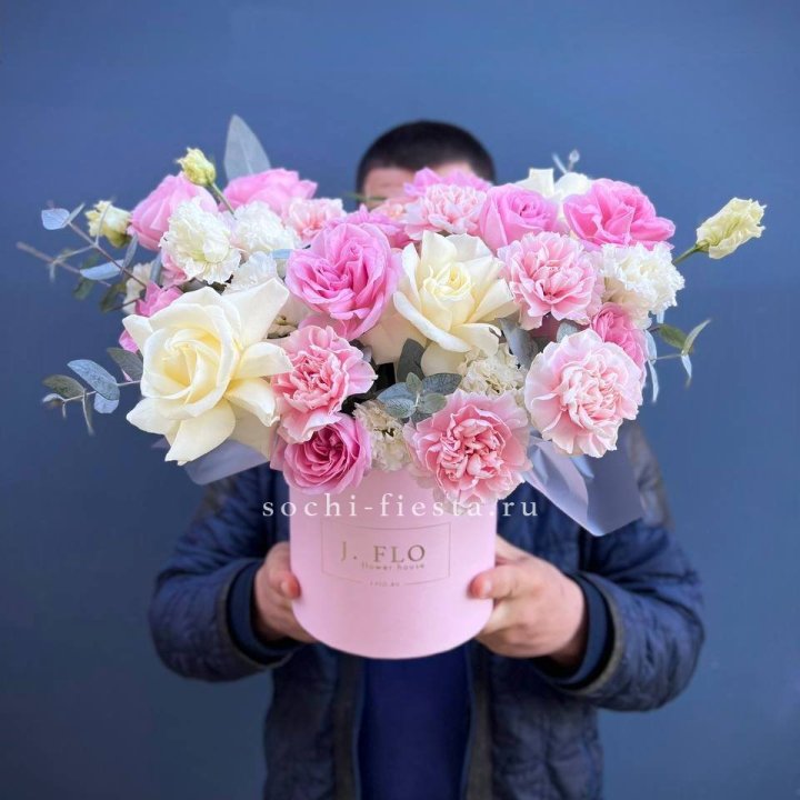 Цветочный бокс "Памела" в Владимире