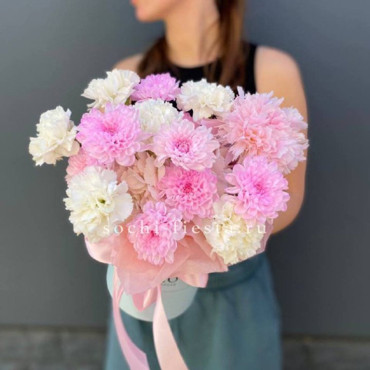 Коробка с цветами "Фиона" в Владимире