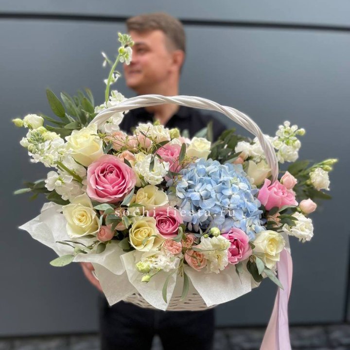 Авторская корзина "Аполинария" в Владимире