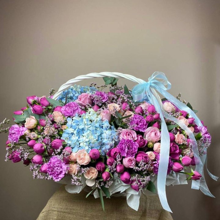 Авторская корзина "Лавандерия" в Владимире